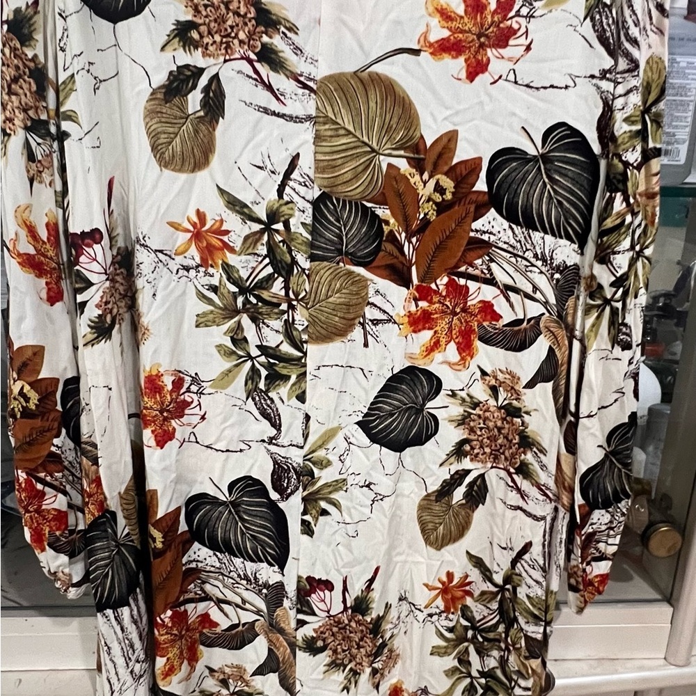 Floral Long Sleeve Maxi Dress - Picture 4 of 11